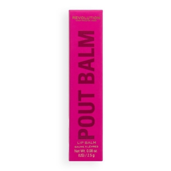 Revolution - Fuscia Shine - Pout Balm Glossy Shine - NIB - 0.08 oz - Picture 4 of 4